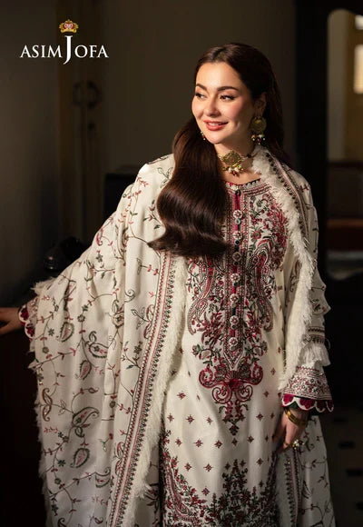 AJKI-08 EMBROIDERED TWILL 3 PC