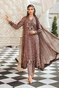 3 Piece Unstitched Embroidered Cambric Suit | MPT-2703-A