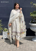 Elaf EF-611 | Luxury Lawn Collection Crystal-22 – Heavy Embroidered 3 Piece Suit