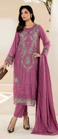 Premium Airjet Dhanak Embroidered 3-Piece Suit