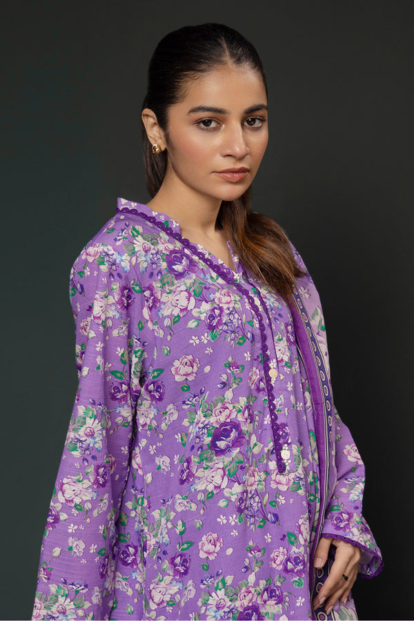 Winter Collection 3 PIECE PRINTED KHADDAR