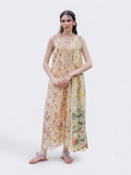 3PC EMBROIDERED SUIT - MB 177