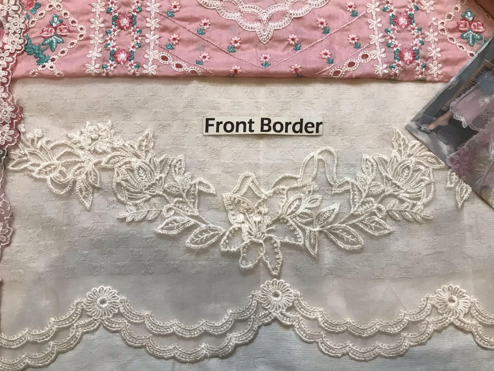 3PC EMBROIDERED SUIT - MB 185