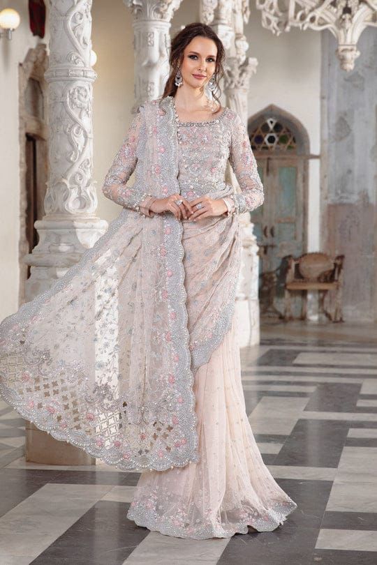 3PC EMBROIDERED SUIT - MB 205