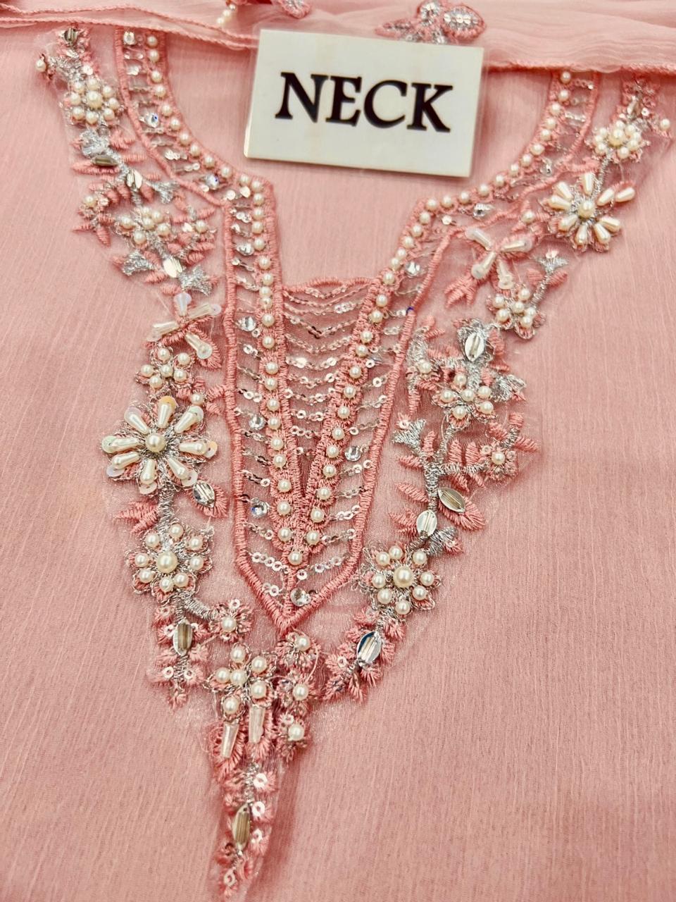 3PC EMBROIDERED SUIT - MB 157