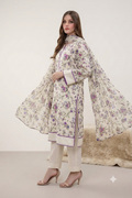 3 PC PRINTED LAWN SUIT MB 126