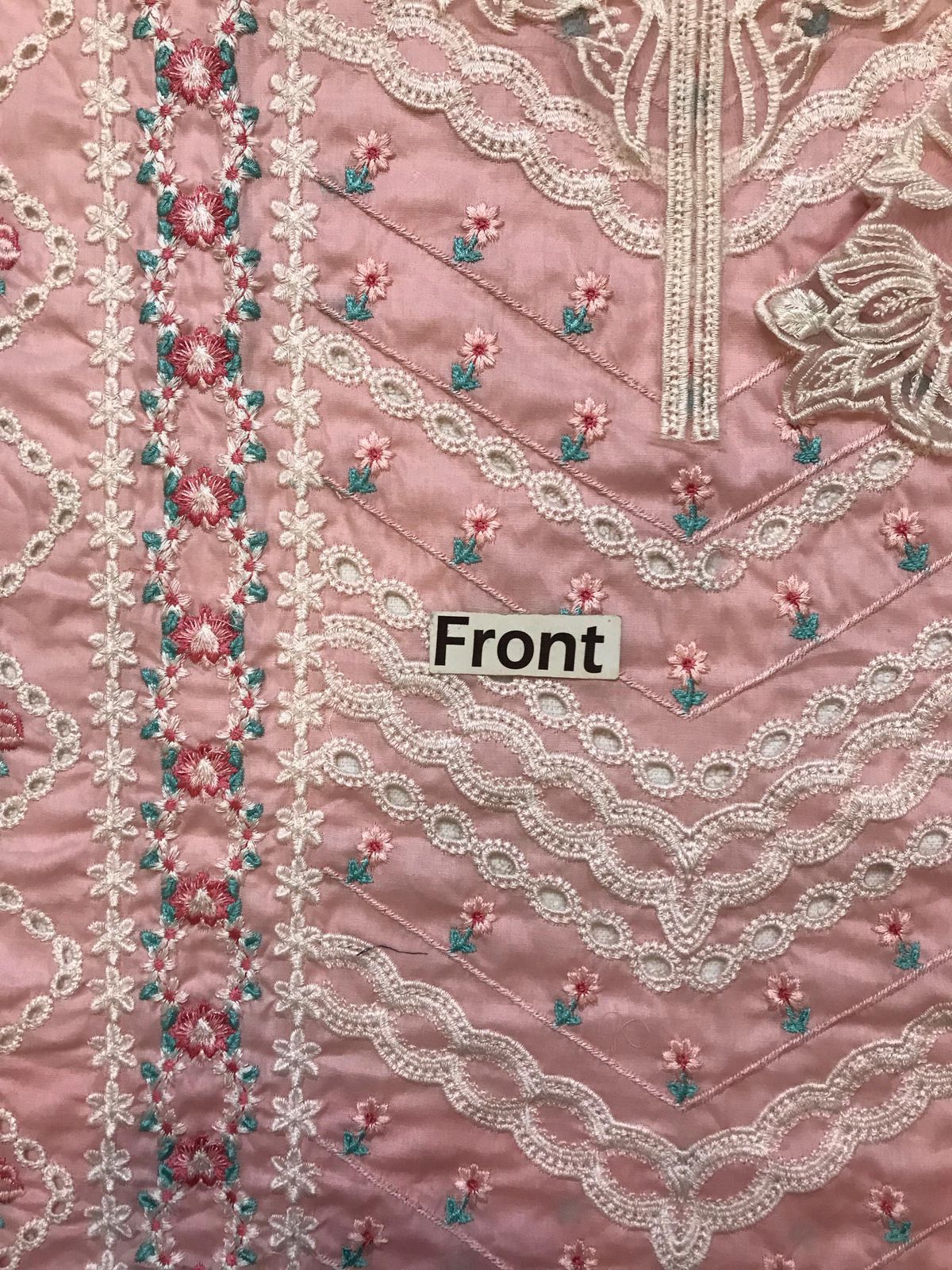 3PC EMBROIDERED SUIT - MB 185