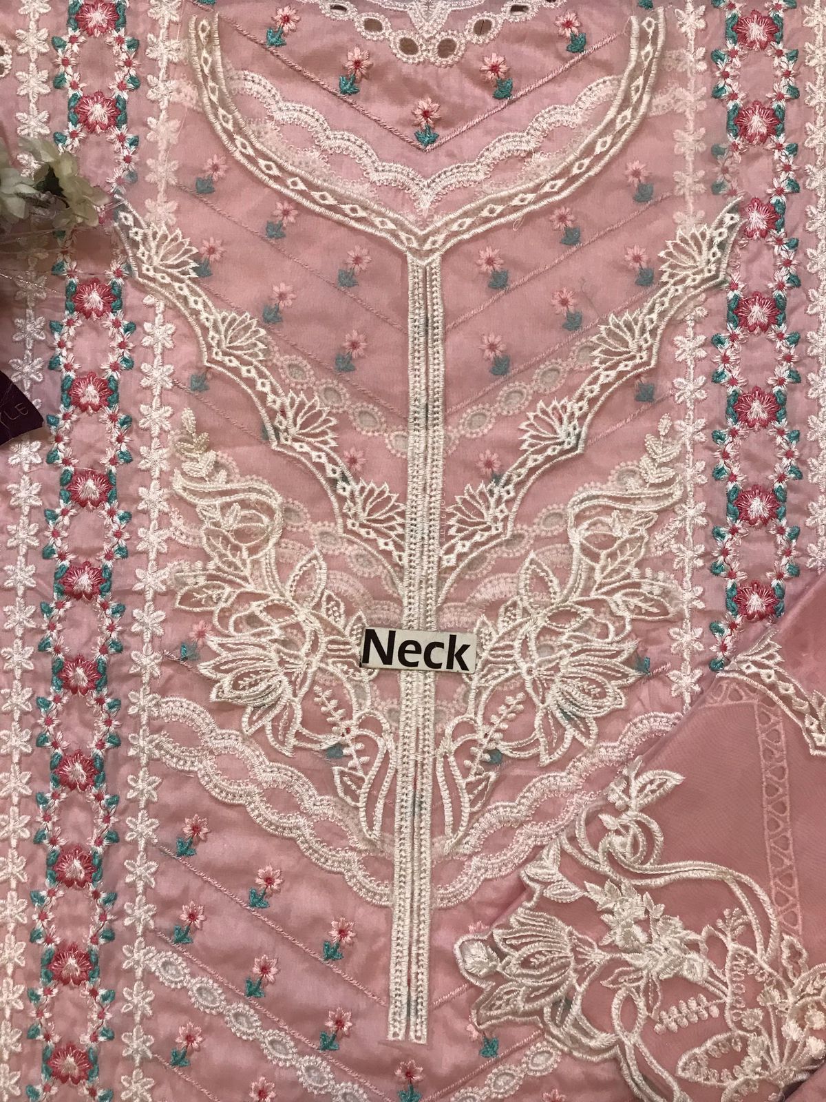 3PC EMBROIDERED SUIT - MB 185