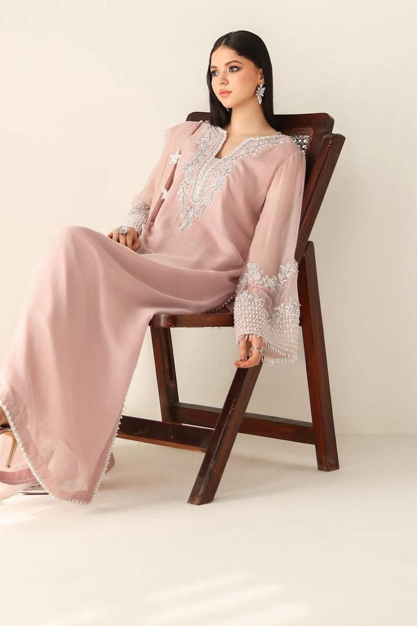 3PC EMBROIDERED SUIT - MB 157