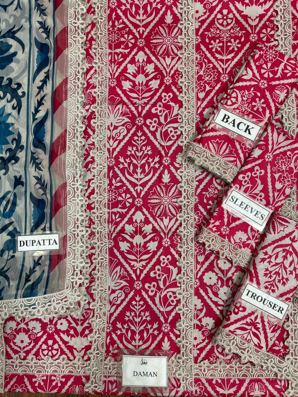 3 PC PRINTED LAWN SUIT MB 125