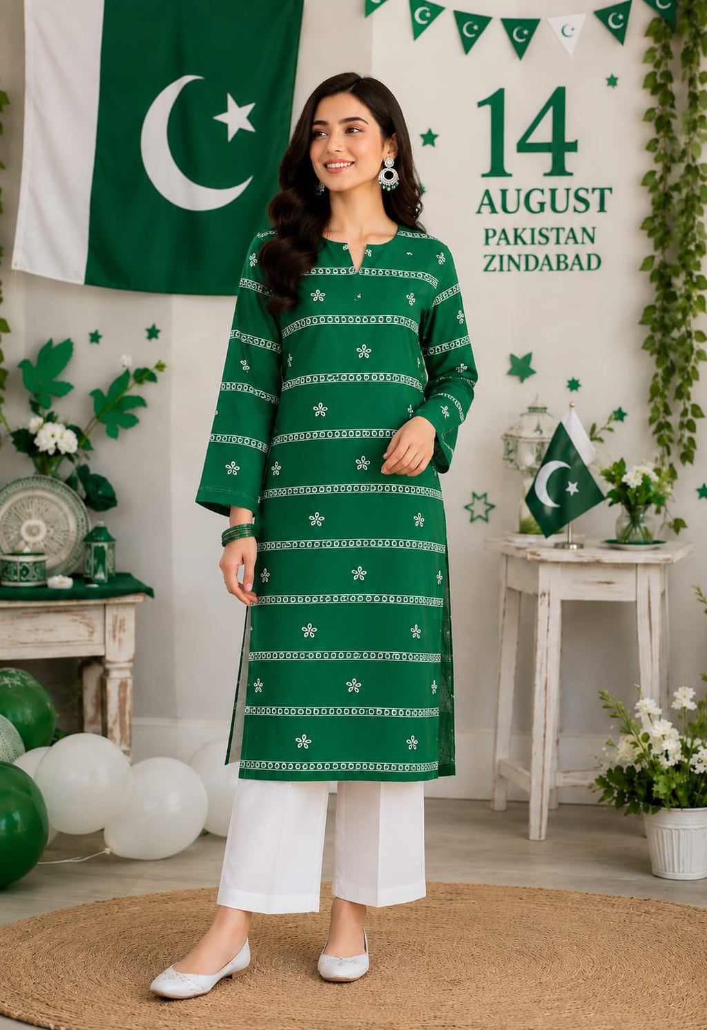 Celebrate Independence Day in style with our premium 14th August Special 2PC Lawn Collection! 🇵🇰