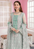 3PC EMBROIDERED SUIT - MB 201