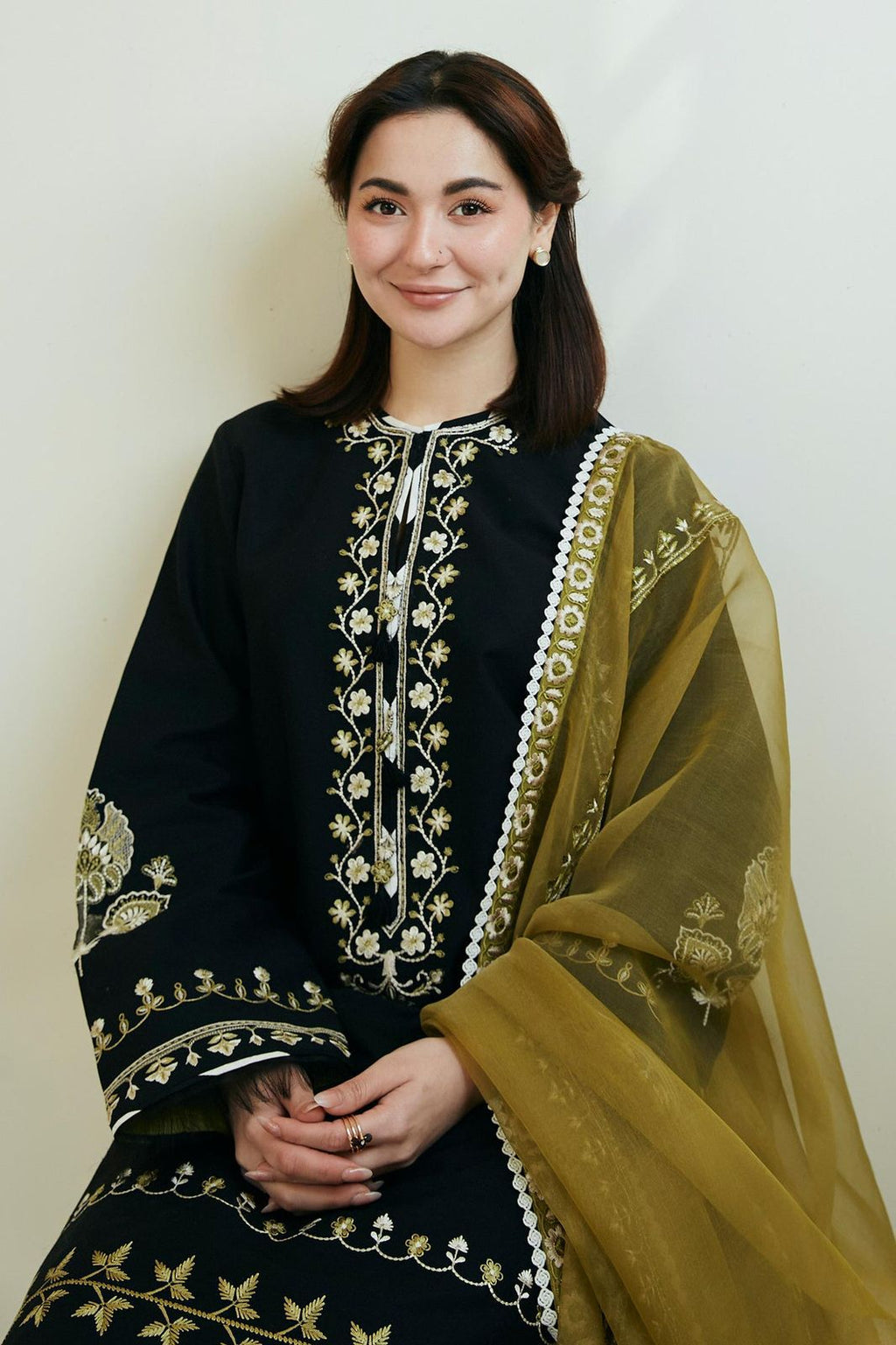 3 PC PRINTED LAWN SUIT MB 145