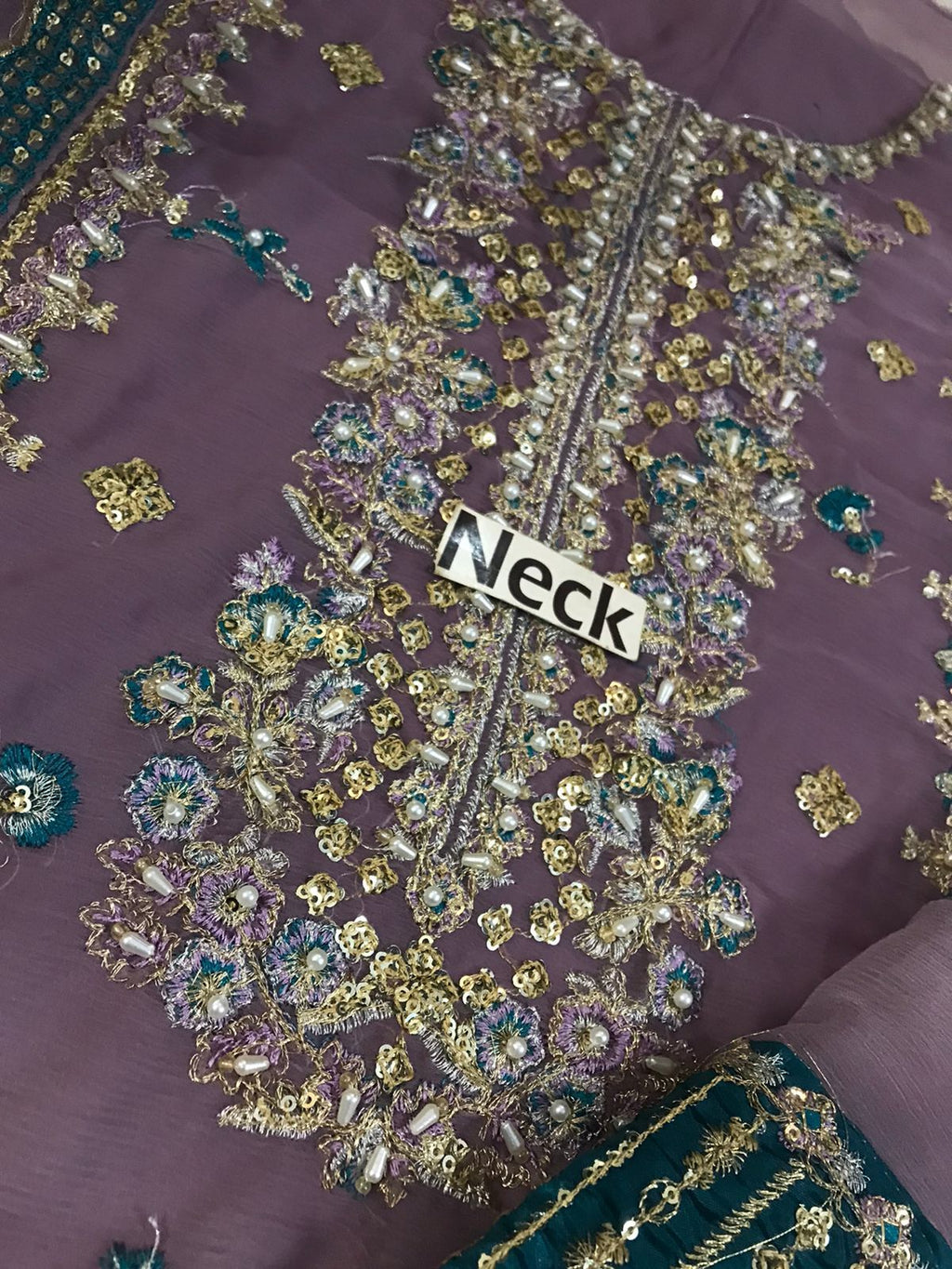 3PC EMBROIDERED SUIT MB 172