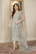 3PC EMBROIDERED SUIT - MB 206