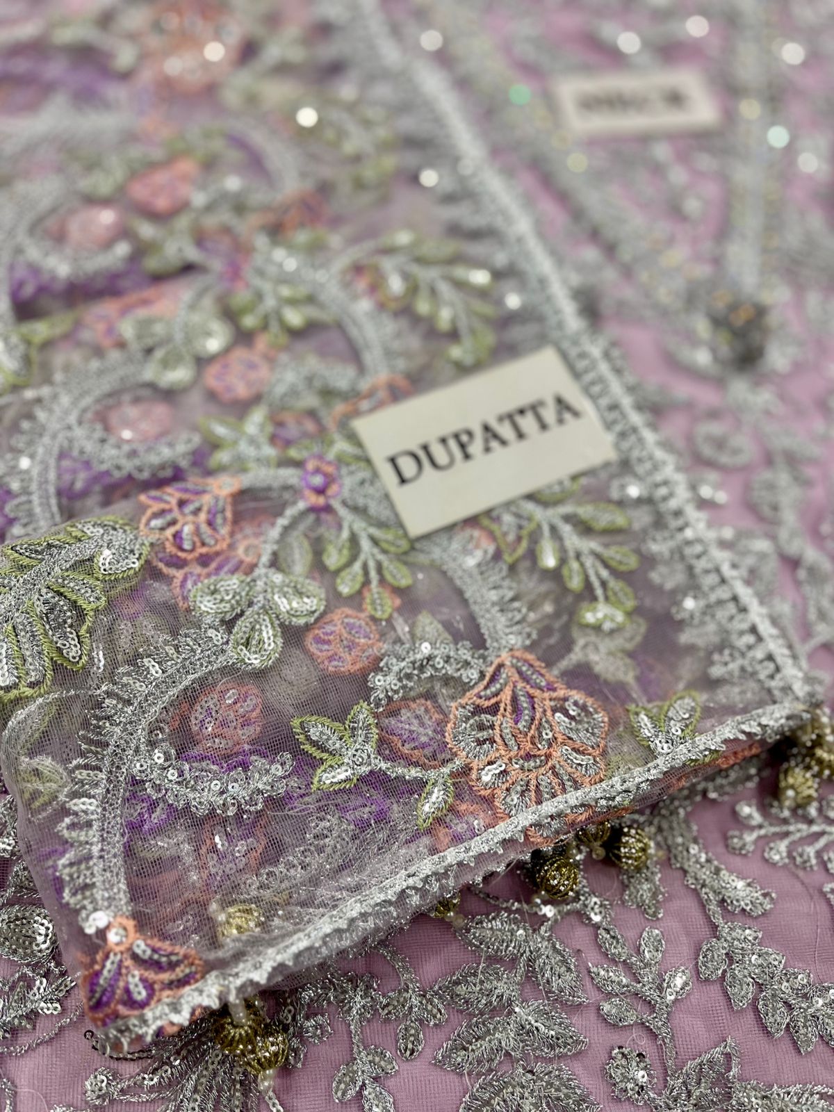 3PC EMBROIDERED SUIT - MB 170