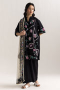 ZARA SHAHJAHAN Luxury Dhanak Embroidered 3-Piece Unstitched Suit