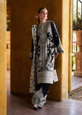 HUSSAIN REHAR Luxury Dhanak Embroidered 3-Piece Unstitched Suit.
