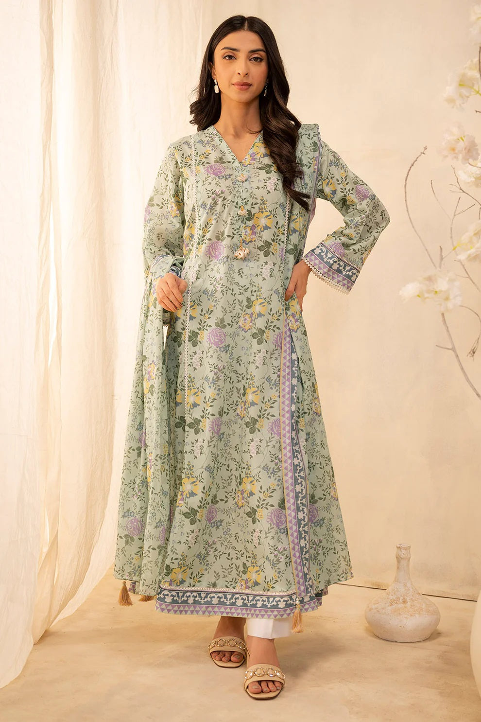 Winter Collection 3 PIECE PRINTED KHADDAR